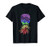 Swinger Rainbow Pineapple Upside Down T Shirt