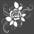 Custom Stencil Rose Flower Swirls Vine 8x8 inch