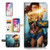 ( For iPhone X ) Flip Wallet Case Cover & Screen Protector Bundle - A21369 Wonder Woman
