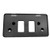 I-Match Auto Parts Front License Plate Bracket Tag Holder Replacement for 2015-2017 Toyota Camry and Hybrid LE and XLE Models 7510106030 TO1068129