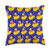 Gifts24Seven - Cute Duck Lover Funny Rubber Ducks Yellow Duckie Farm Animal Lover Throw Pillow 18x18 Multicolor