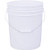 LEAKTITE 5GLSKD 5-Gallon lon White Plastic Pail
