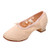 Henwerd Women's Canvas Dance Shoes Latin Salsa Rumba Waltz Ballet Shoes Ballroom Practice Dance Shoes -Beige7 US-