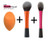 Real Techniques Miracle Complexion Sponge, Blush and Powder Brush Set