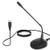 Depusheng 360° Flexible Gooseneck Microphone Desktop Condenser Microphone with 5M USB XLR Cable for Online Karaoke Voice Chat Recording Computer Games