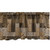 Ambesonne Chocolate Window Valance Parquet Pattern in Wooden Style Geometric Design in Nature Inspired Art Curtain Valance for Kitchen Bedroom Decor with Rod Pocket 54" X 12" Brown Beige