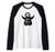 Slow Down Yoga Sloth Raglan Baseball Tee