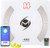 Digital Bathroom Scale Scales for Body Weight 400lb Smart Bluetooth Wireless Fat Scales for People Composition Monitor Analyzer-White-