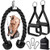 RENRANRING Tricep Rope Cable Machine Attachment - 27in Heavy Tricep Pull Down Rope Machine with Exercise Handles for Home Gym Accessories Training Equipment System