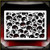 Skull Background 8 AirSick Airbrush Stencil Template