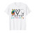 Peace Love Nurse Tie Dye T-Shirt