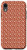 iPhone XR White Mango Orange - Dalmation Animal Print Spot Pattern Case