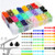 480 Sets Plastic Snap Buttons No-Sew Snap Fasteners T5 Snaps with Snap Pliers Kit for Clothing Sewing Rain Coat Bibs Clothes Crafts Supplies 24 Colors