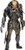 Hiya Toys Alien vs. Predator- Unmasked Scar Predator 1-18 Scale Action Figure Multicolor