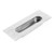 Uxcell 113mmx41mm Metal Rectangle Drawer Door Flush Pull Handle, Silver Tone