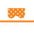 Teacher Created Resources Orange Polka Dots Scalloped Border Trim