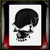 Skull 9 AirSick Airbrush Stencil Art Design Template