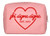 Phi Sigma Sigma Sorority Pink Makeup Bag