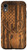 iPhone XR Deer Buck with Flag on Wood-like Background Case