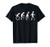 Funny Amputee Gift Prosthetic Evolution - Cute Disability T-Shirt