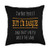 Basque gifts and travel apparel I'm Not Perfect But I'm Basque Throw Pillow 18x18 Multicolor