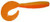Big Bite Baits 5-Inch Fat Grub Lure (100-Pack), Orange/Yellow