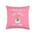 PEMBROKE CORGI WELSH Funny Dog Owner Gifts Move Sits Here Funny Pembroke Corgi Welsh Dog Throw Pillow 16x16 Multicolor