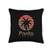 Costa Rica Parrita Design Parrita Costa Rica Travel Vacation Souvenir Throw Pillow 16x16 Multicolor