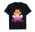 Lesbian Frog Spray Paint Art Cute LGBTQ Graphic T-Shirt