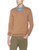 Isle Bay Linens Men's Merino Solid V-Neck Sweater Brown XX-Large