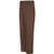 Red Kap Men's Stain Resistant Flat Front work Pants Brown 29W x 34L