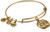 Alex and Ani "Places We Love" Rafaelian Gold-Tone Miami II Expandable Wire Bangle Bracelet 7.25"