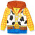 Disney Boys' Toddler Sheriff Woody Toy Story Costume Hoodie Yellow 2T