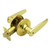 Design House 787481 Delavan Privacy Lever Polished Brass