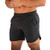 Musgneer Men's Workout Gym Quick Dry Shorts Bodybuilding Lightweight Training Running Shorts with Pockets-Black US M-Tag XL-