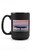 Lantern Press Newburyport Massachusetts Humpback Whale and Sunset -15oz Black Ceramic Mug Dishwasher and Microwave Safe-