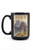 Lantern Press Zion National Park Lithograph 88693 -15oz Black Ceramic Mug Dishwasher and Microwave Safe-