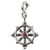 Fourseven Jewelry 925 Sterling Silver Bead Charm Pendant - Wheel Of Life Charm for Bracelet and Necklace