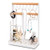 Jewelry Organizer Jewelry Stand Necklace Organizer with Wooden Ring Tray and Hooks Storage Necklaces Earring Bracelets Rings Glasses and Watches on Desk Tabletop Metal and Wood White Jewelry Organizer Jewelry Stand Necklace Organizer with Wooden Ring Tray and Hooks Storage Necklaces Earring Bracelets Rings Glasses and Watches on Desk Tabletop Metal and Wood White