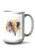 Lantern Press African Elephant Watercolor -15oz White Ceramic Mug-
