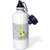 3dRose Cute Green and Purple Squid - Sports Water Bottle 21 oz White