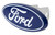 Plasticolor 002236 Ford Oval Hitch Cover