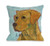 One Bella Casa Labrador 3 Throw Pillow 16 by 16-Inch