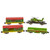 POWER CITY TRAINS Dinosaurs Toy Train Pack