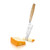 Boska Holland Cheese Knife w. European Oak Wood Handle, Cheesy Blade w. Forked Tip, 10 Year Guarantee, Life Collection