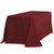 LinenTablecloth 90 x 156-Inch Rectangular Polyester Tablecloth Burgundy