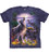 The Mountain Wolfpack Moon Adult T-Shirt Blue and Purple Large The Mountain Wolfpack Moon Adult T-Shirt Blue and Purple Large
