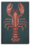 Lantern Press Lobster Red Typography -10x15 Wood Wall Sign Wall Decor Ready to Hang-