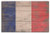 Lantern Press Rustic France Country Flag -10x15 Wood Wall Sign Wall Decor Ready to Hang-