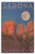 Lantern Press Sedona Arizona Cathedral Rock Moon Oil Painting -10x15 Wood Wall Sign Wall Decor Ready to Hang-